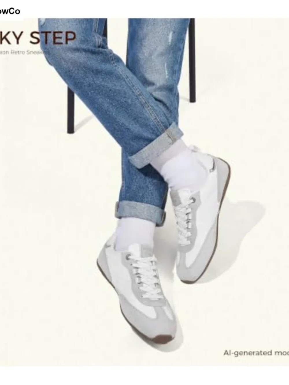 Women's Retro Fashion Sneakers Lightweight Non Slip Casual Lace Up